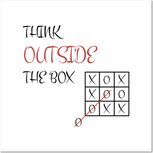 Think Outside The Box Gift Posters and Art